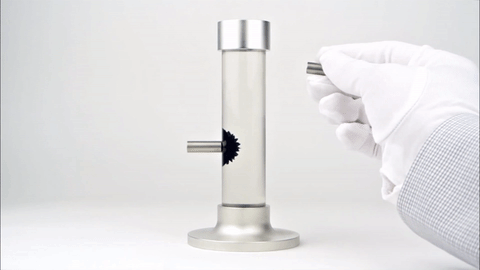 magnetic particle separation using a magnet